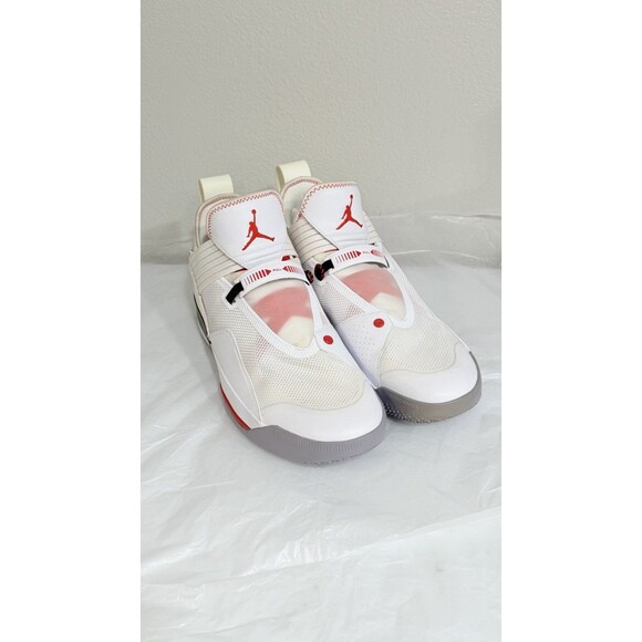 Nike Air Jordan 33 SE Low White Cement Size 15 Men Basketball Shoes Big main image 8